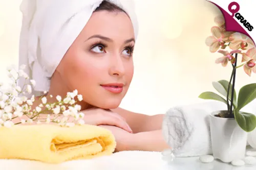 From QR99 Enjoy a Moroccan Bath with Either a Blow Dry, Mani & Pedi OR a Body Whitening Treatment & Blow Dry! (Up to QR600 Value)